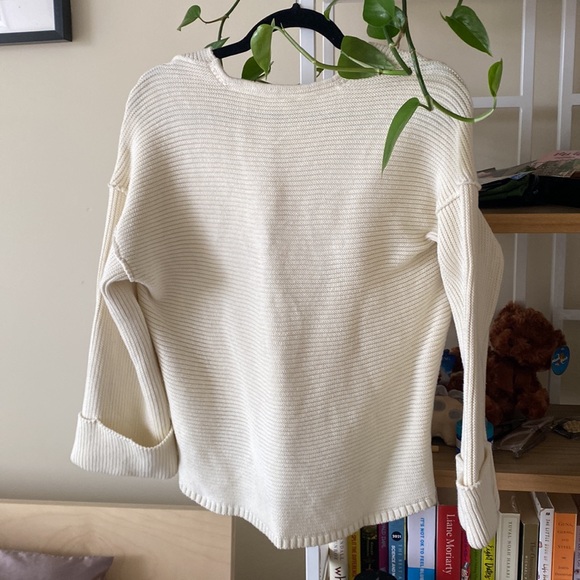 Free People La Brea V Neck Sweater - Picture 4 of 6